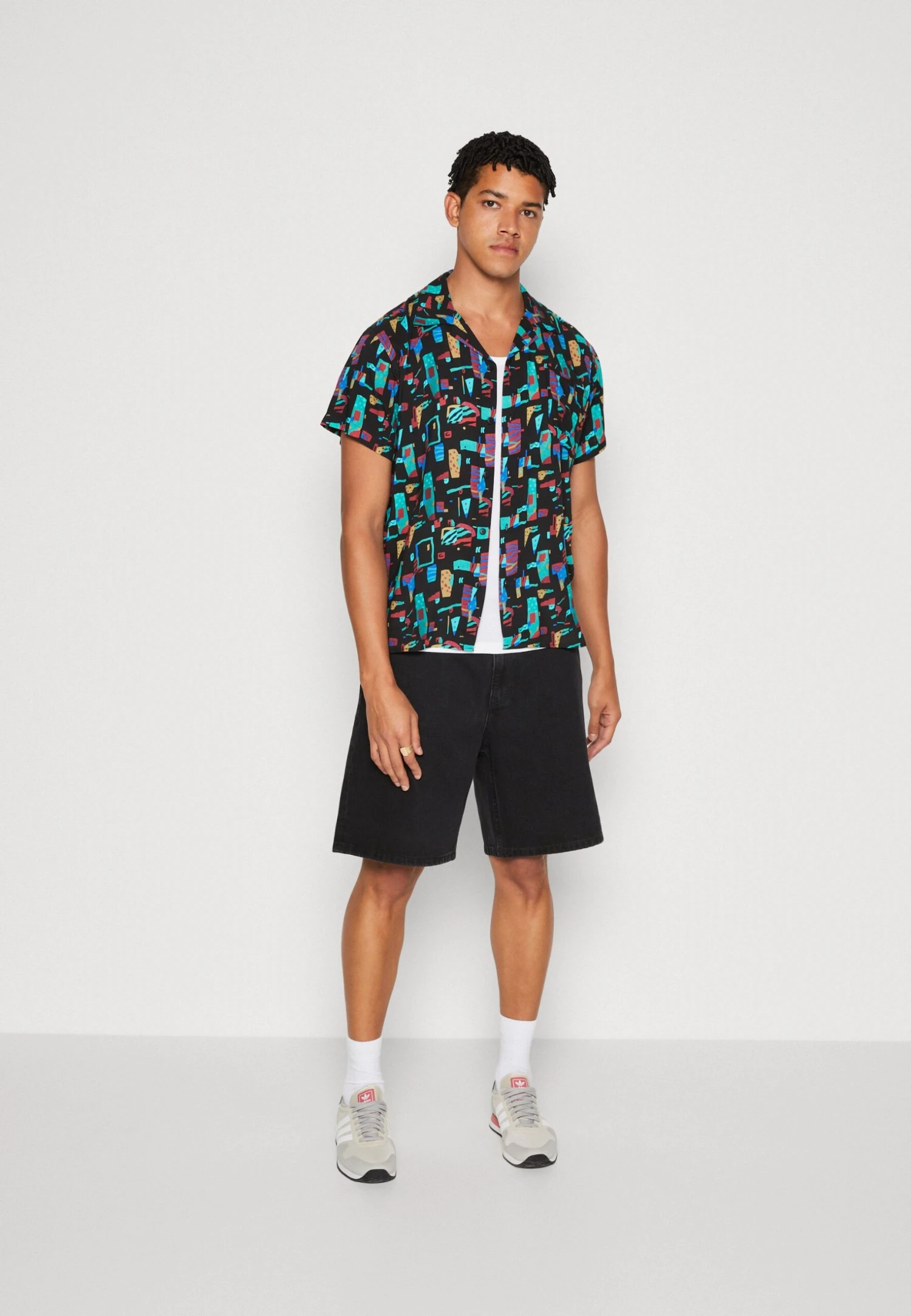 Kaotiko Shirt Bel Air Unisex - Overhemdblouse - Turquesa 4 Kaotiko Shirt Bel Air Unisex - Overhemdblouse - Turquesa - Afbeelding 2