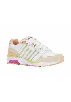K-Swiss Si-18 Rannell - Sneakers Laag - White Almost Apricot Daquiri Green -Dameskleding 66ac54d4c8154af79b2277e08a22481e