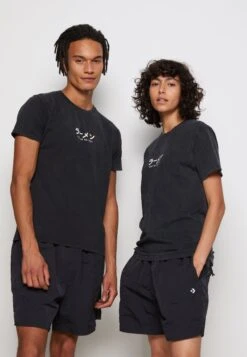 Kaotiko Washed Ramen - T-Shirt Print - Black -Dameskleding 69005f5825184b9f994df5469f798d8d