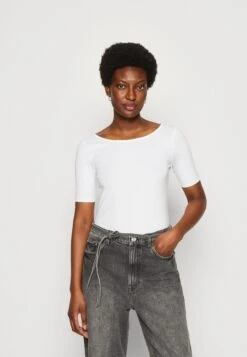 Anna Field T-Shirt Print - Dark Yellow/White -Dameskleding 6b6a00b368df458aaf5c91a85226b3ba