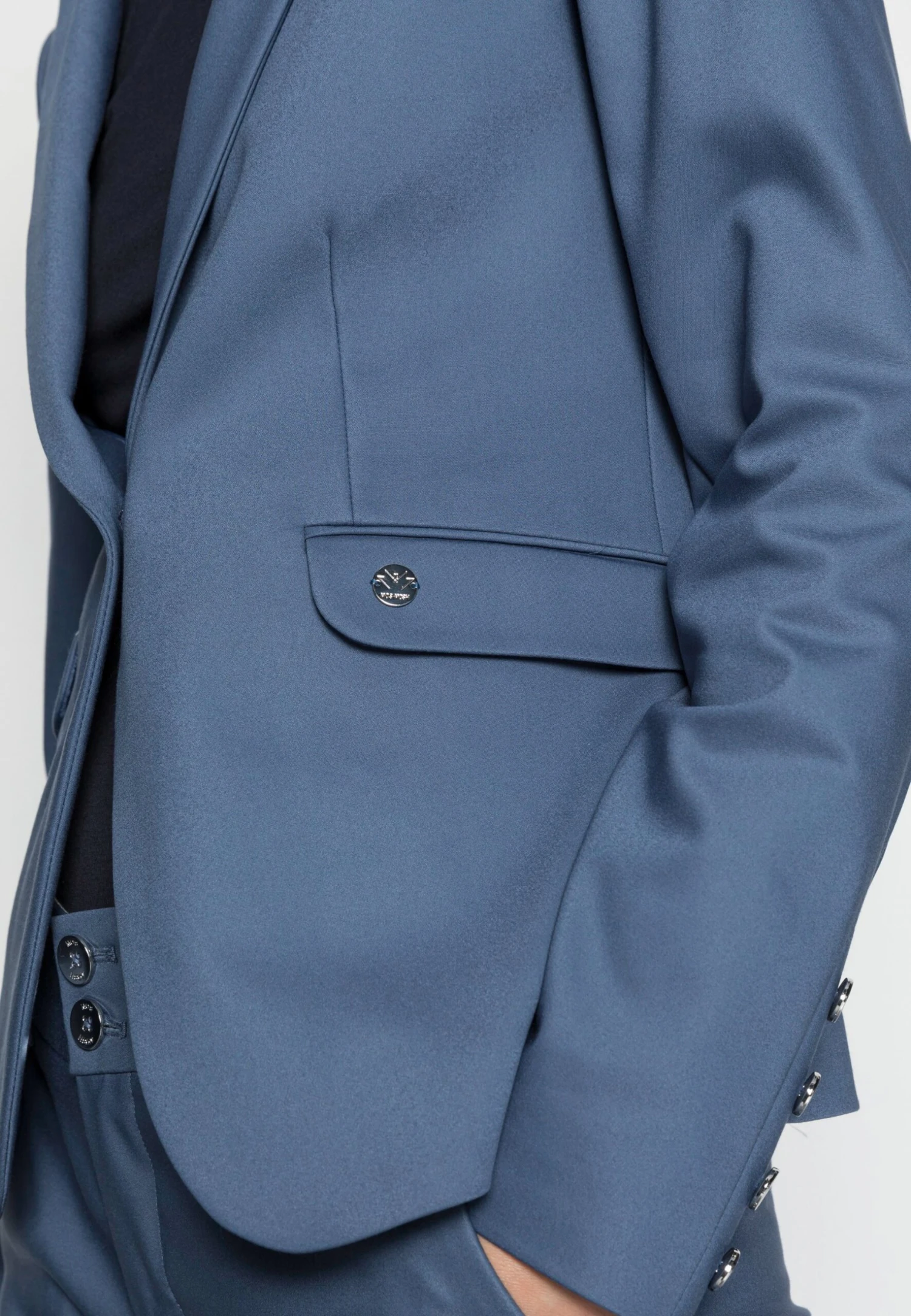 Mos Mosh Blake Night - Blazer - Indigo Blue 7 Mos Mosh Blake Night - Blazer - Indigo Blue - Afbeelding 5