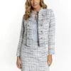 Faina Bouclé - Blazer - Blau Mehrfarbig 1 Faina Bouclé - Blazer - Blau Mehrfarbig -Dameskleding 6c134383c42f47feaf2801ae13672274