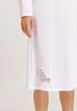 HANRO Naila - Nachtjapon - White -Dameskleding 6c8dd08765574b1d8b62254b174a1b16