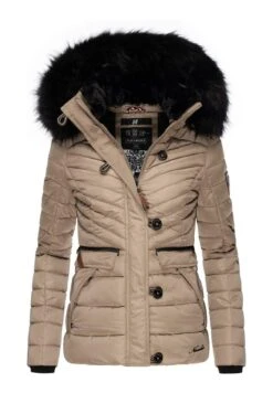 Dameskleding 39 Navahoo Winterjas - Taupe Grey