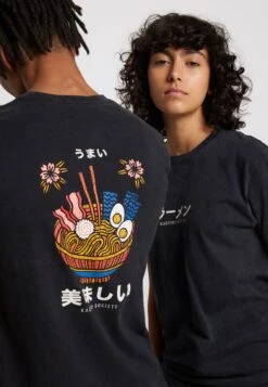 Kaotiko Washed Ramen - T-Shirt Print - Black -Dameskleding 6e0520c62b0746399604b2de5bc62959