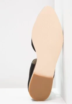 Anna Field Leather - Ballerina'S Met Enkelbandjes - Black -Dameskleding 7015ee8befd64b60b9ebe91daa333492