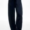 PULL & BEAR Satin Parachute - Broek - Mottled Black -Dameskleding 7226559e7c884d37ae54642fcb004a47