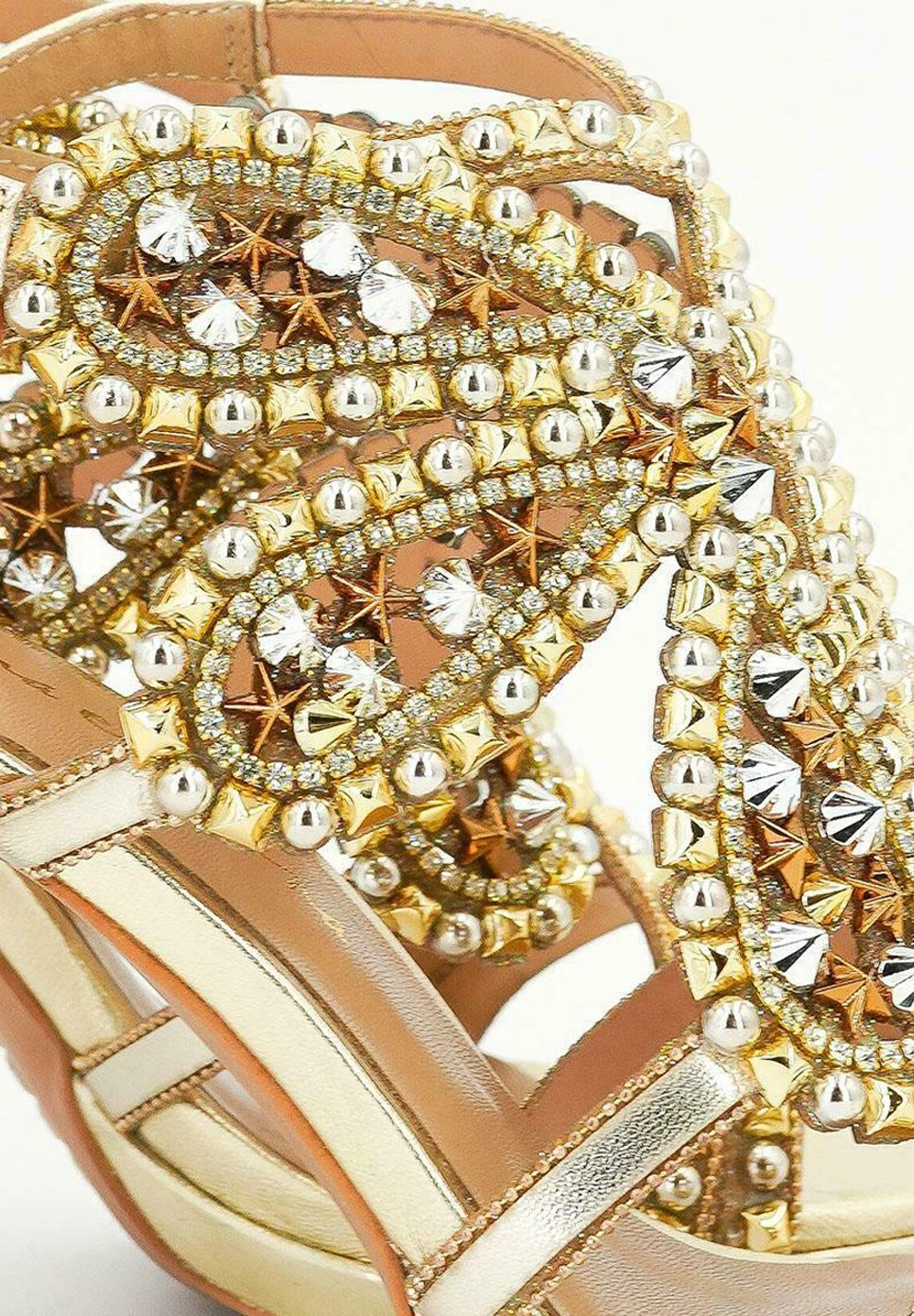 Alma En Pena Burano - Sandalen Met Hoge Hak - Gold 7 Alma En Pena Burano - Sandalen Met Hoge Hak - Gold - Afbeelding 5