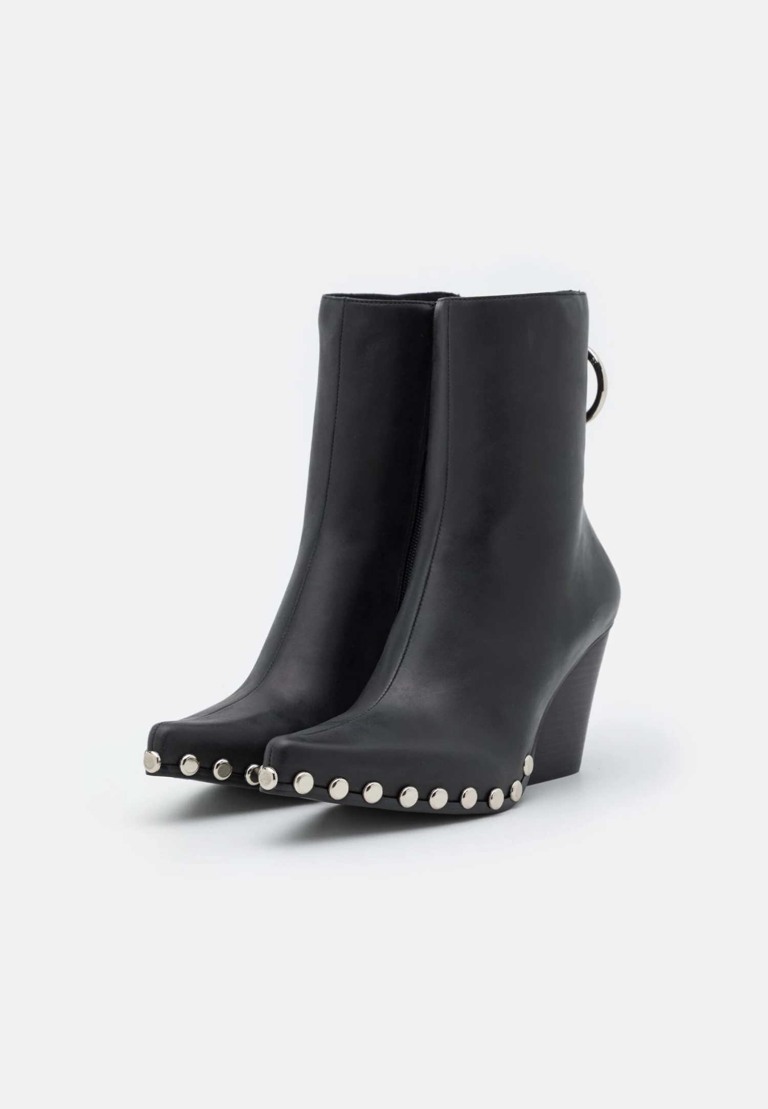 Jeffrey Campbell Walton - Cowboy-/Bikerlaarsjes - Black 5 Jeffrey Campbell Walton - Cowboy-/Bikerlaarsjes - Black - Afbeelding 3