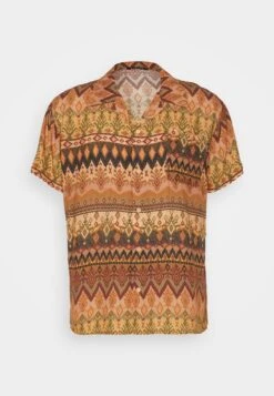 Kaotiko Shirt Mojave Unisex - Overhemdblouse - Brown -Dameskleding 77951acf892c4779a4efade056565fd9
