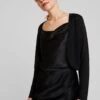 Kaffe Kaankra Bolero - Vest - Deep Black -Dameskleding 7901fc9347d34095867958df13b3b9ea