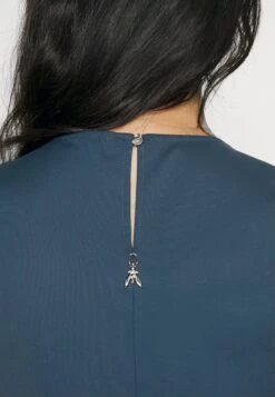 Patrizia Pepe Abito Dress - Etui-Jurk - Petrol Blue -Dameskleding 80744c49664d40dfa78874c1dc2c9735