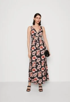Anna Field Maxi-Jurk - Black/Pink/Multicoloured -Dameskleding 82b1ce8973b54d8c977f3db9ae1240f8