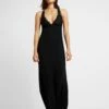 Anna Field Anna Long Viscose Dress- Nachtjapon - Black -Dameskleding 8677be4ec70f43eb887bf892ce796f78