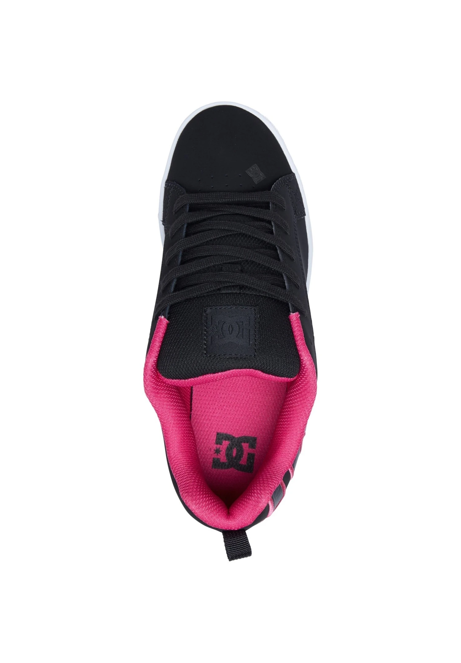 DC SHOES Court Graffik - Sneakers Laag - Black/Pink Stencil 6 DC SHOES Court Graffik - Sneakers Laag - Black/Pink Stencil - Afbeelding 4