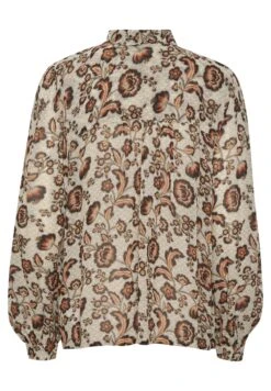 Part Two Viktorine - Overhemdblouse - Koi Japanese Flower Print -Dameskleding 86b0d4783d61436399ea637b21f9af87