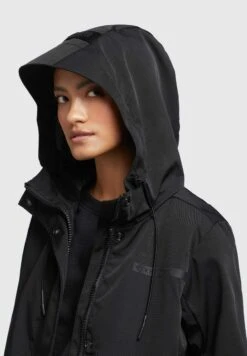 Khujo Jomana - Parka - Schwarz -Dameskleding 88516fb2bbbe4a53984af49debfa84fc