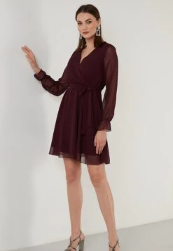 LELA Mini- Jurk - Purple 9 LELA Mini- Jurk - Purple -Dameskleding 89518ee969f44ebfb4428b300136144f