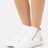 Gabor Comfort Sneakers Laag - Weiss/Muschl/Gold -Dameskleding 89e7710db90e458998ce78fdda3d015e