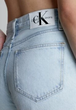 Calvin Klein Jeans High Rise Printed - Straight Leg Jeans - Denim Light -Dameskleding 8ab79f770b204ff69a8502b9b7e606b2