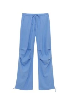 PULL & BEAR Flowing Parachute - Trainingsbroek - Blue 11 PULL & BEAR Flowing Parachute - Trainingsbroek - Blue -Dameskleding 8f7ac783b88f4438878ac63680f6f4b8