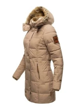 Marikoo Lieblings - Winterjas - Taupe -Dameskleding 91d85727cb7e4b5b9b19ec7e7a62de72