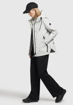 Khujo Kaya - Outdoorjas - Hellgrau -Dameskleding 93a3e083aed0449e86bec80dd2bf6af1