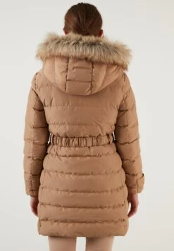 LELA Regular Fit - Winterjas - Camel -Dameskleding 98ac59bd39274662894fce5756e3e15a