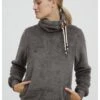 OXMO Oxanniki - Fleece Trui - Grey 2 OXMO Oxanniki - Fleece Trui - Grey -Dameskleding 9ed3790650cd442ba3d40085d1bd0e3f