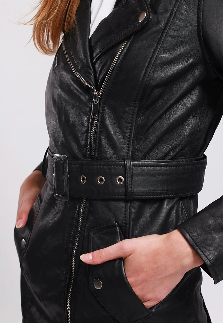 Lee Cooper Beatriz - Leren Jas - Black 7 Lee Cooper Beatriz - Leren Jas - Black - Afbeelding 5