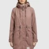 Khujo Nanda3 - Parka - Mauve -Dameskleding a5d973479ba744048eb50917d4e6a97f