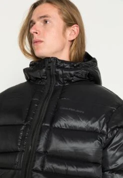 Calvin Klein Jeans Shine Puffer Unisex - Winterjas - Black -Dameskleding a77efa4c84354861b7bb2861112bbb06