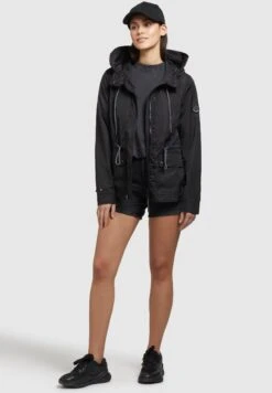 Khujo Debby - Lichte Jas - Schwarz -Dameskleding a8b4b44fe8bb4fa1b55ba28f11c69714