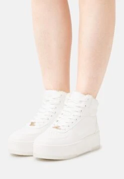 Even&Odd Winter - Sneakers Hoog - White