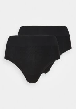 Anna Field 2Pp High Waist Thong - String - Black -Dameskleding ac60c9acfebe4964ac8a53e807d6f502