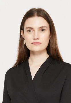 Anna Field Jerseyjurk - Black/White -Dameskleding acc37d498b9b46f0b76c380eb80cceea