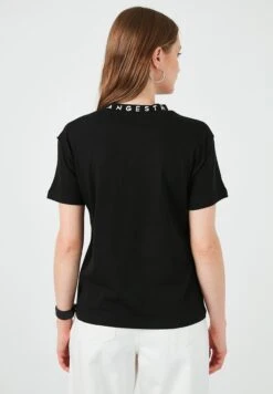 LELA Regular Fit - T-Shirt Print - Black 8 LELA Regular Fit - T-Shirt Print - Black -Dameskleding ad36dcac48bc4ca28544768d9fa0b6d4