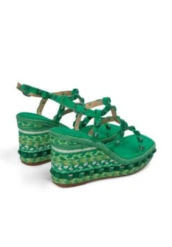 Alma En Pena Zavala - Sandalen Met Sleehak - Verde Oscuro 7 Alma En Pena Zavala - Sandalen Met Sleehak - Verde Oscuro -Dameskleding add656f46e0d4976a8ecb68b8021a5d5