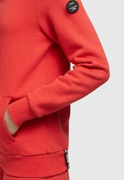 Khujo Rhabea - Hoodie - Rot -Dameskleding af2745fee34441e1baffc7ec2140154a
