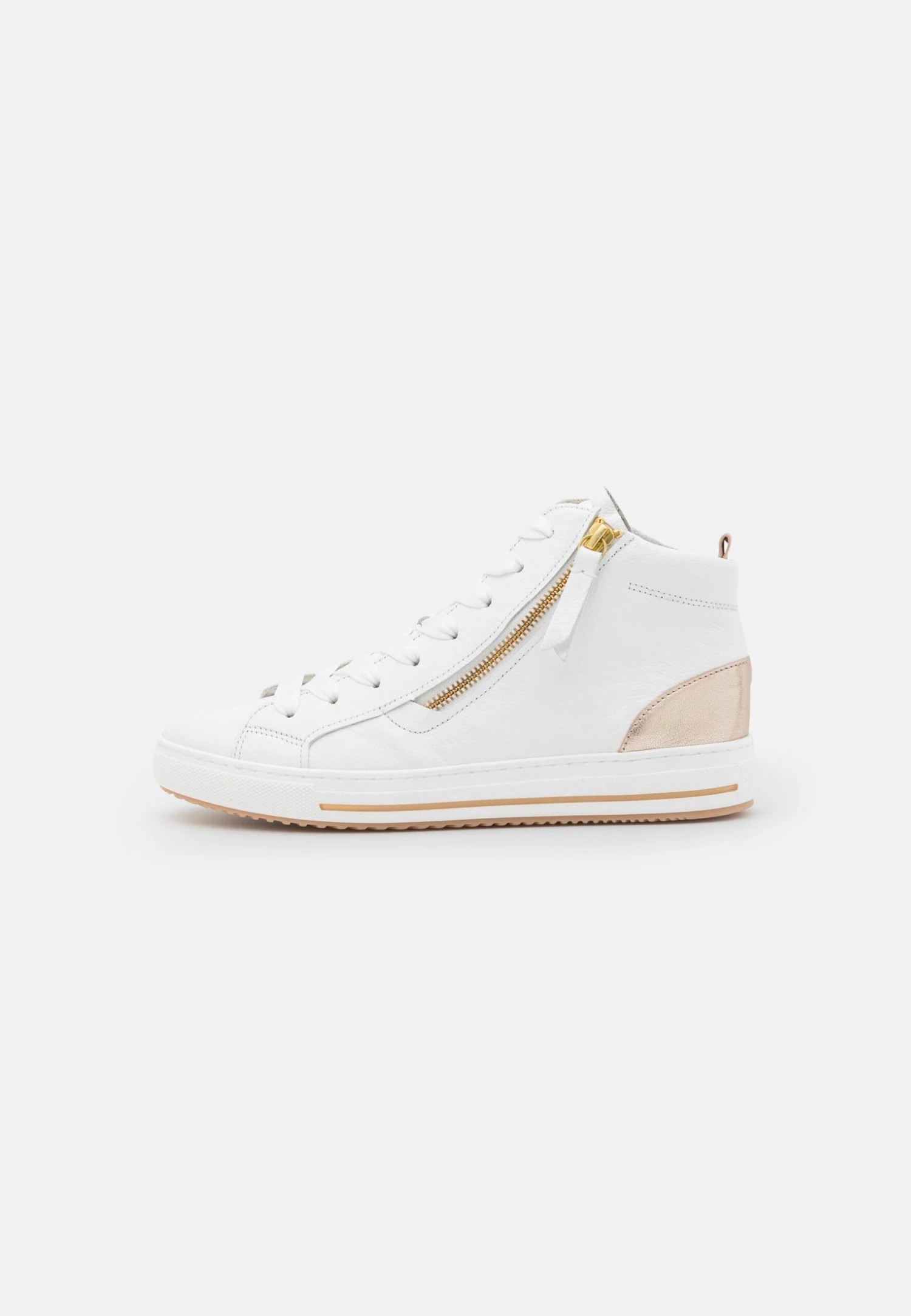 Gabor Comfort Sneakers Laag - Weiss/Muschl/Gold 4 Gabor Comfort Sneakers Laag - Weiss/Muschl/Gold - Afbeelding 2