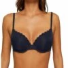 ESPRIT Feminine Sexy Padded Bra - Beugel Bh - Navy 1 ESPRIT Feminine Sexy Padded Bra - Beugel Bh - Navy -Dameskleding b0f38b43217f4dc2b68d18f553ee3862