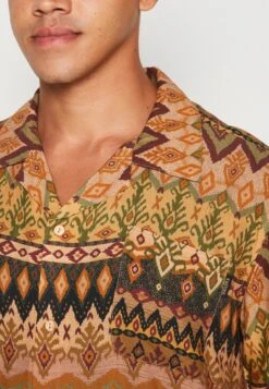 Kaotiko Shirt Mojave Unisex - Overhemdblouse - Brown -Dameskleding b13318f4a00e42b5a0c463e457727c80