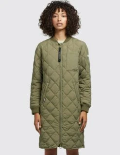 Khujo Mary - Winterjas - Olivgrün