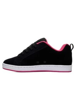 DC SHOES Court Graffik - Sneakers Laag - Black/Pink Stencil 9 DC SHOES Court Graffik - Sneakers Laag - Black/Pink Stencil -Dameskleding b4b4d268beb44d2eafe0c83d73c1f95f