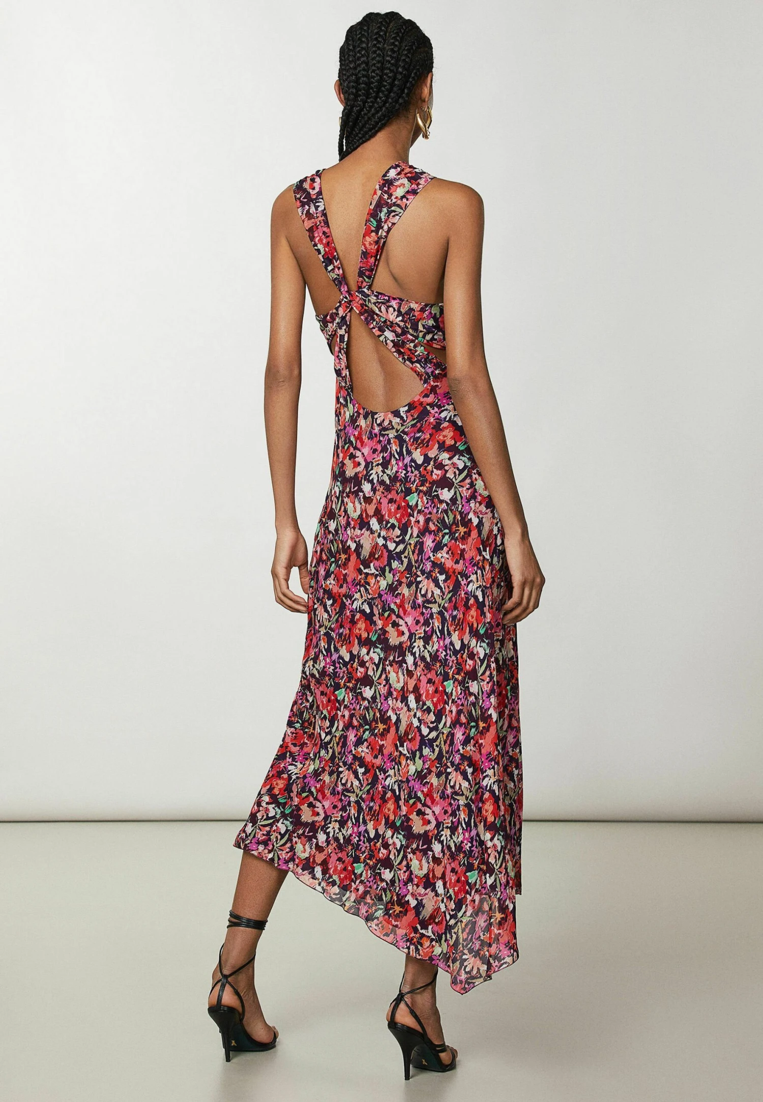 Patrizia Pepe Long - Maxi-Jurk - Martianredflower 4 Patrizia Pepe Long - Maxi-Jurk - Martianredflower - Afbeelding 2