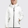 Khujo Junea - Parka - Naturweiß -Dameskleding b90cba97de814f1a80186327952d0996