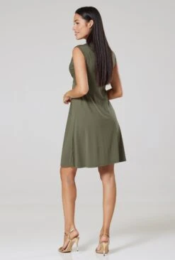 Happy Mama Jurk - Khaki 9 Happy Mama Jurk - Khaki -Dameskleding bd3b43ce9340419286dce83e781b7f6a