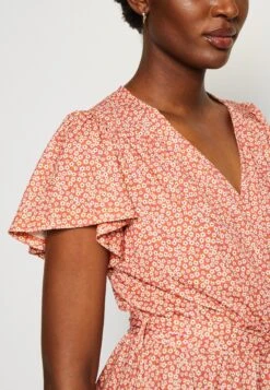 Anna Field Jurk - Brown/White -Dameskleding bd5c221358784b13845a06ac72b3cf08