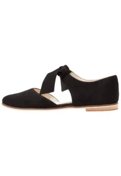 Anna Field Leather - Ballerina'S Met Enkelbandjes - Black -Dameskleding bd6539eb898542fa83c6bc3dfbff8789