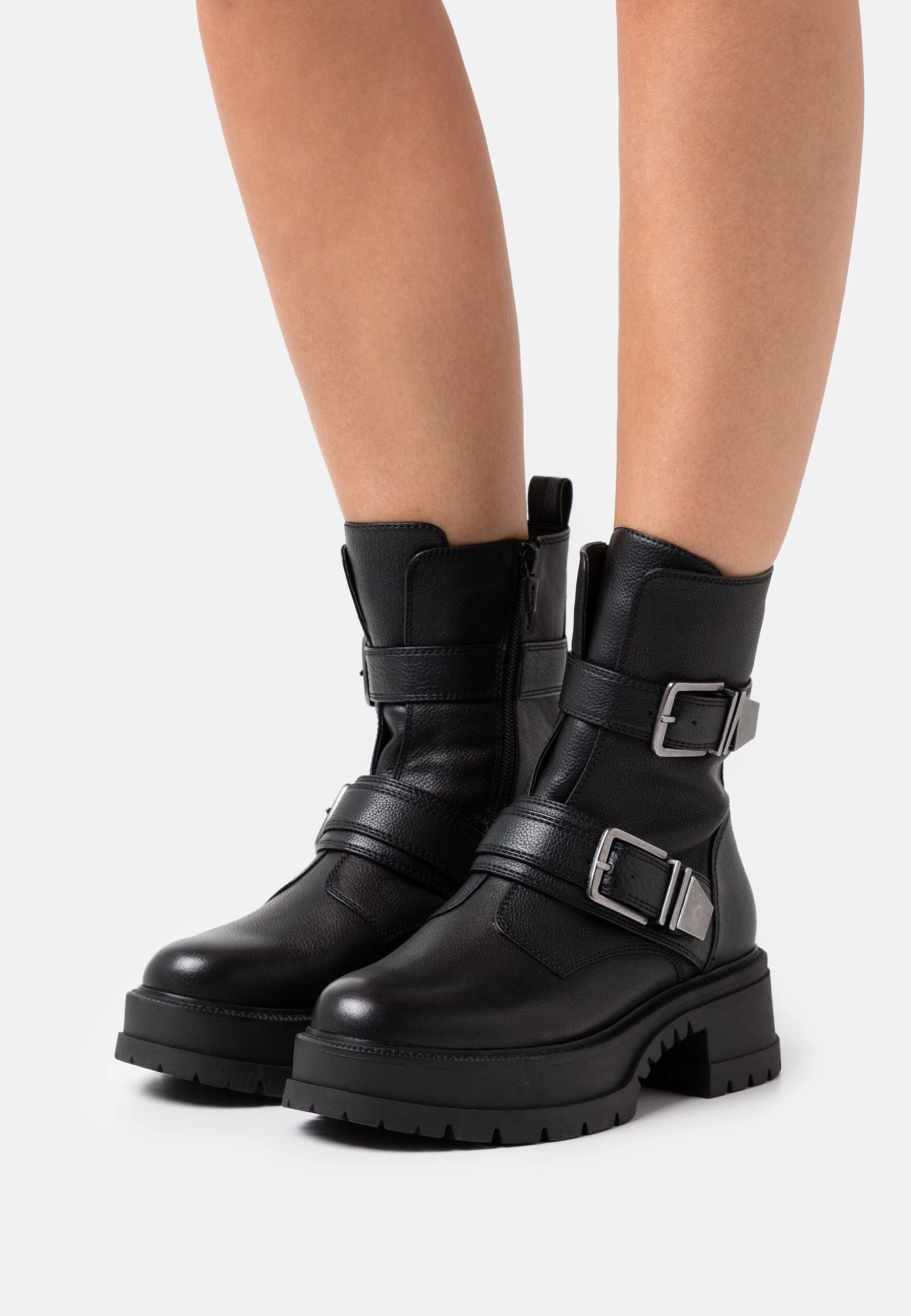 Tamaris Cowboy-/Bikerlaarsjes - Black 3 Tamaris Cowboy-/Bikerlaarsjes - Black